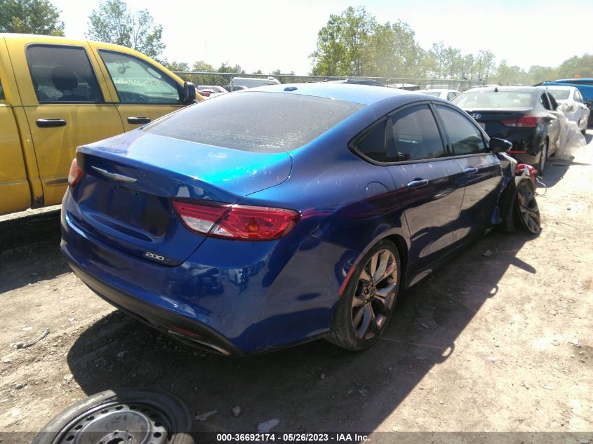 2015 CHRYSLER 200 S - 1C3CCCBB6FN566460