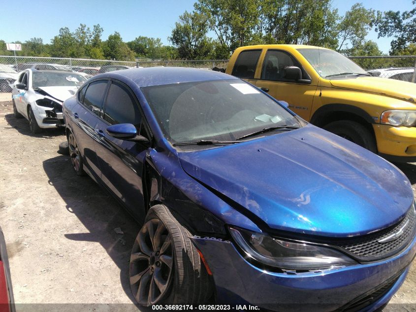 2015 CHRYSLER 200 S - 1C3CCCBB6FN566460