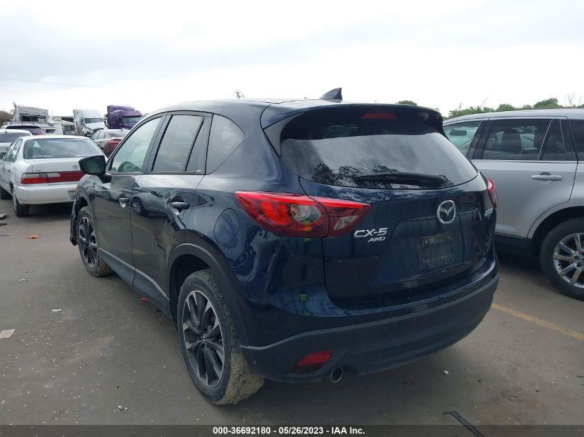 2016 MAZDA CX-5 GRAND TOURING - JM3KE4DY4G0783973