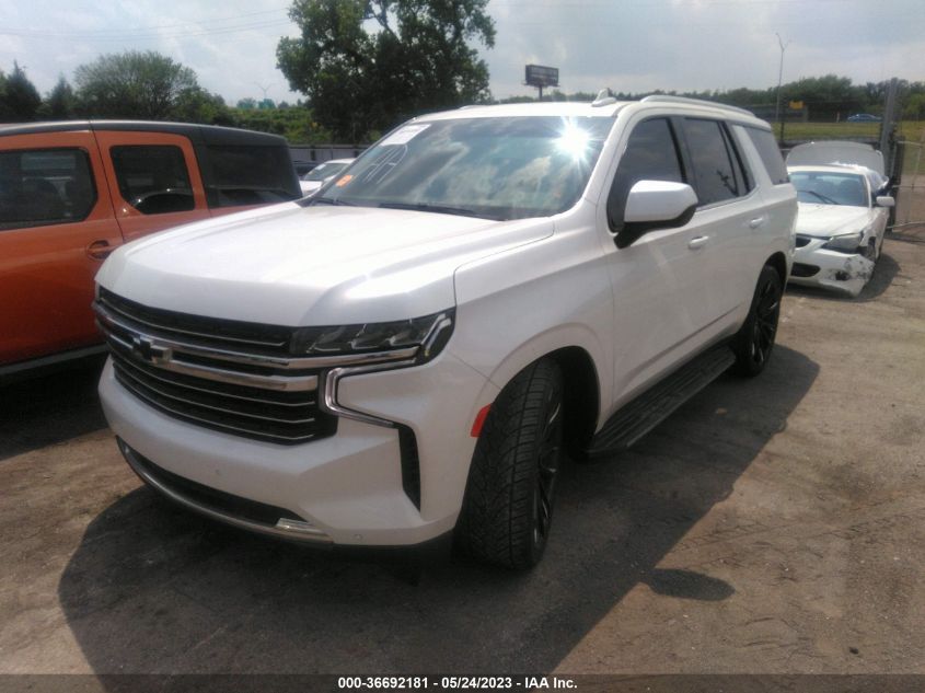 2022 CHEVROLET TAHOE LT - 1GNSCNKD0NR355936