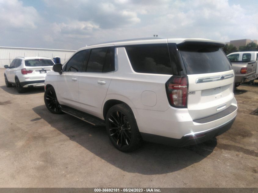 2022 CHEVROLET TAHOE LT - 1GNSCNKD0NR355936