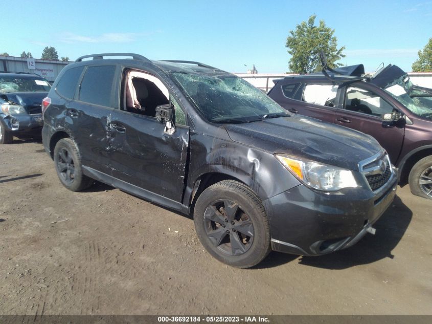 2016 SUBARU FORESTER 2.5I PREMIUM - JF2SJAFC5GH553429