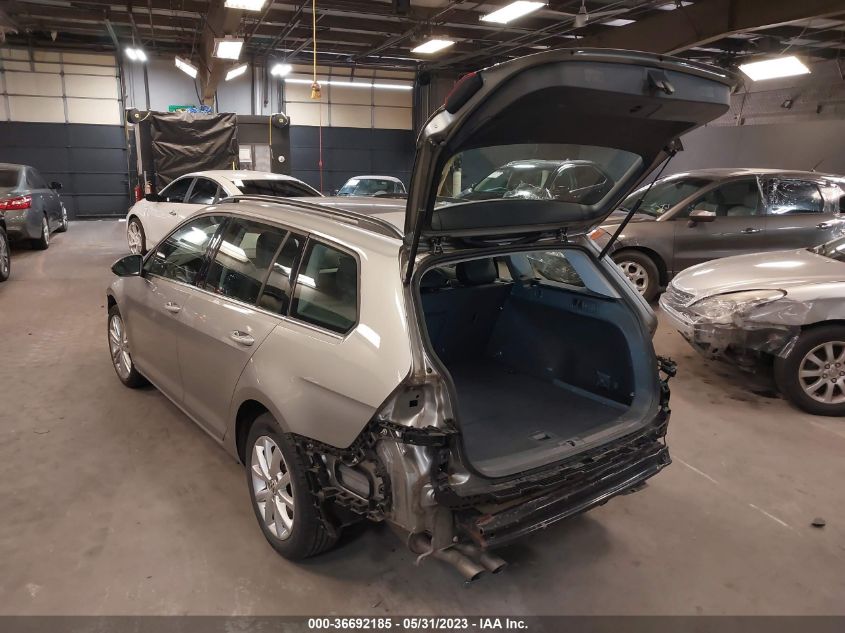 2015 VOLKSWAGEN GOLF SPORTWAGEN TDI SE 3VWCA7AU5FM516183