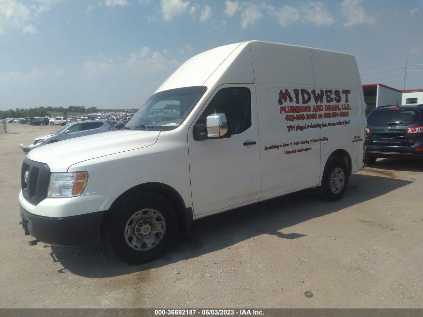 2020 NISSAN NV CARGO SV - 1N6AF0LY3LN810375