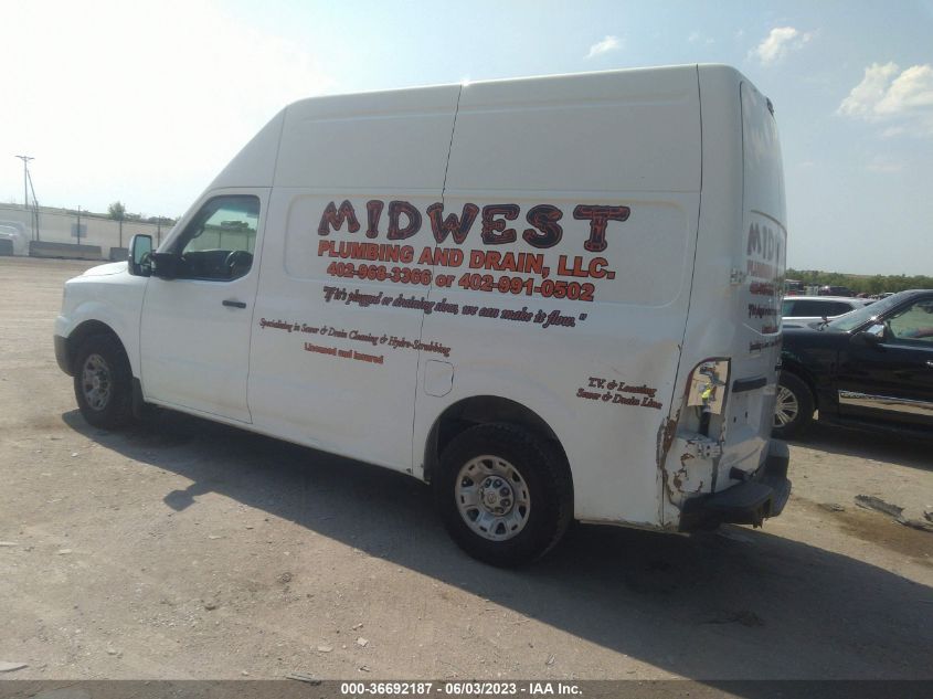2020 NISSAN NV CARGO SV - 1N6AF0LY3LN810375