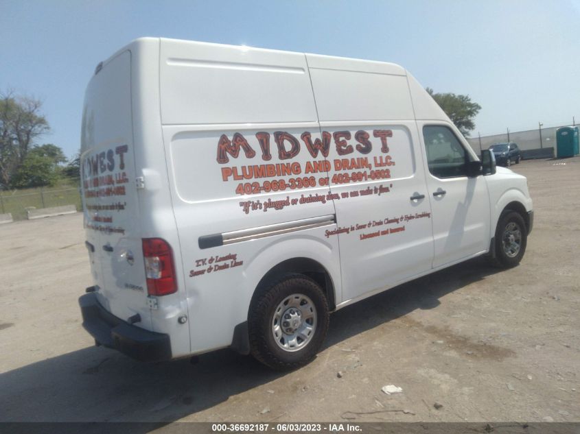 2020 NISSAN NV CARGO SV - 1N6AF0LY3LN810375