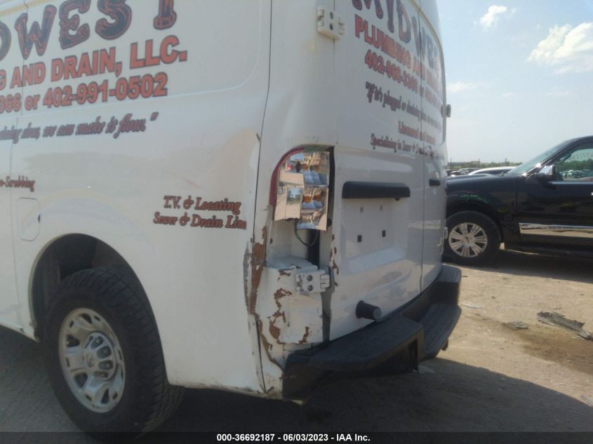 2020 NISSAN NV CARGO SV - 1N6AF0LY3LN810375