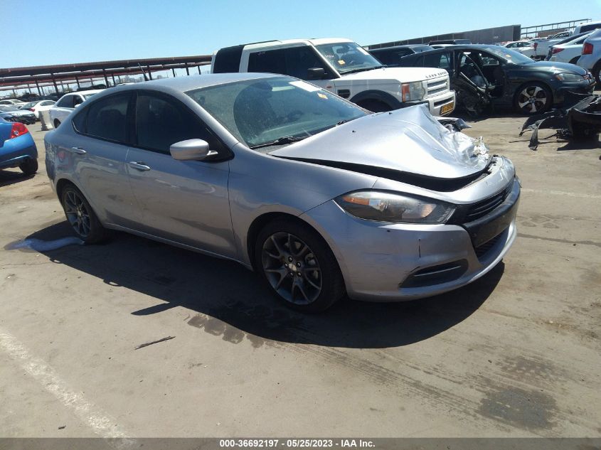 2016 DODGE DART SE - 1C3CDFAA8GD530249