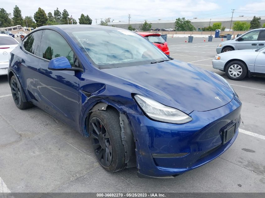 2020 TESLA MODEL Y LONG RANGE - 5YJYGDEE9LF056244