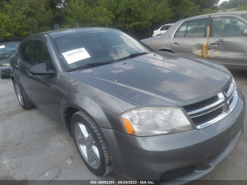 2013 DODGE AVENGER SE - 1C3CDZAB8DN630481