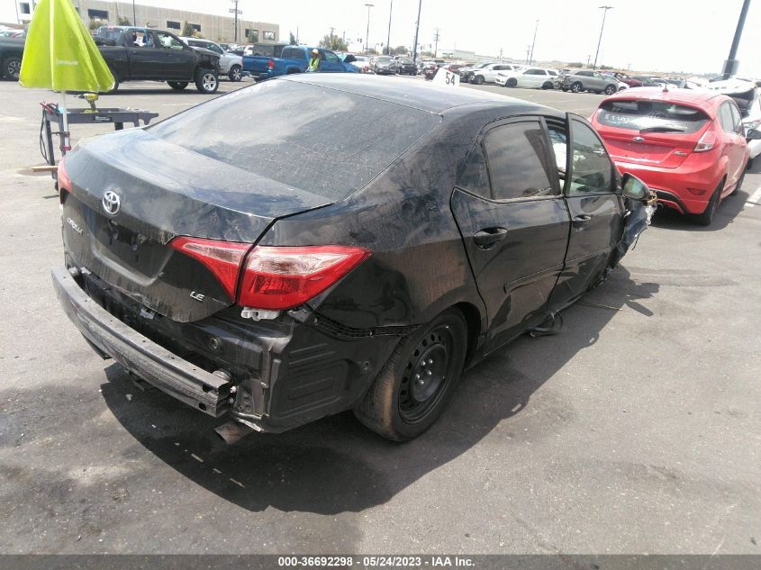 2019 TOYOTA COROLLA LE - 2T1BURHE7KC228054