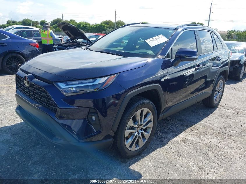 2022 TOYOTA RAV4 XLE PREMIUM - 2T3C1RFV5NW189023