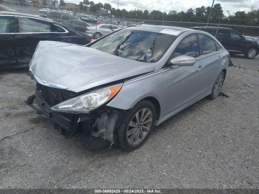 2014 HYUNDAI SONATA LIMITED - 5NPEC4AC8EH846657