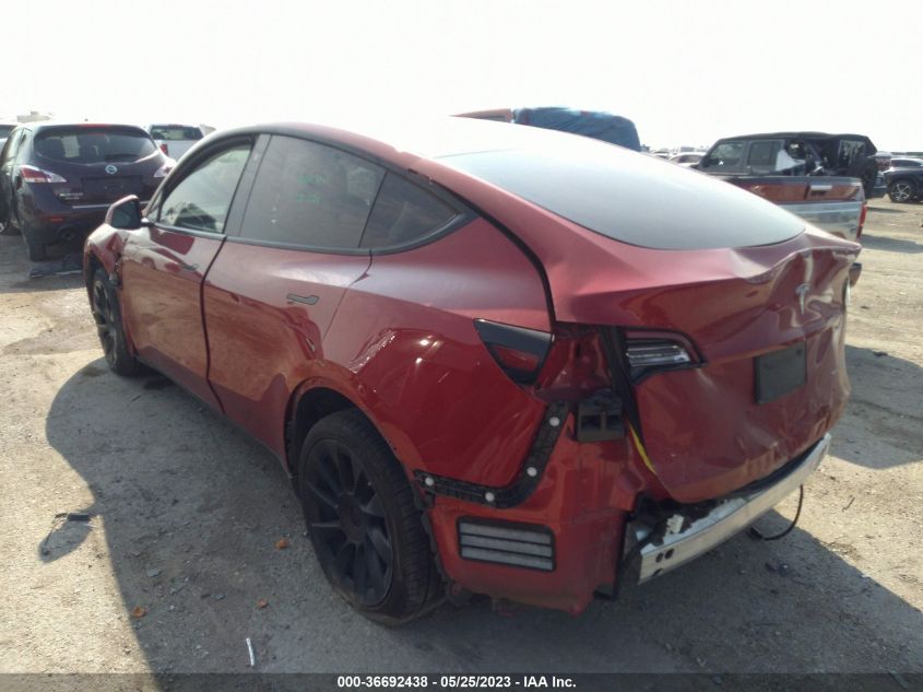2020 TESLA MODEL Y LONG RANGE - 5YJYGDEE7LF025672