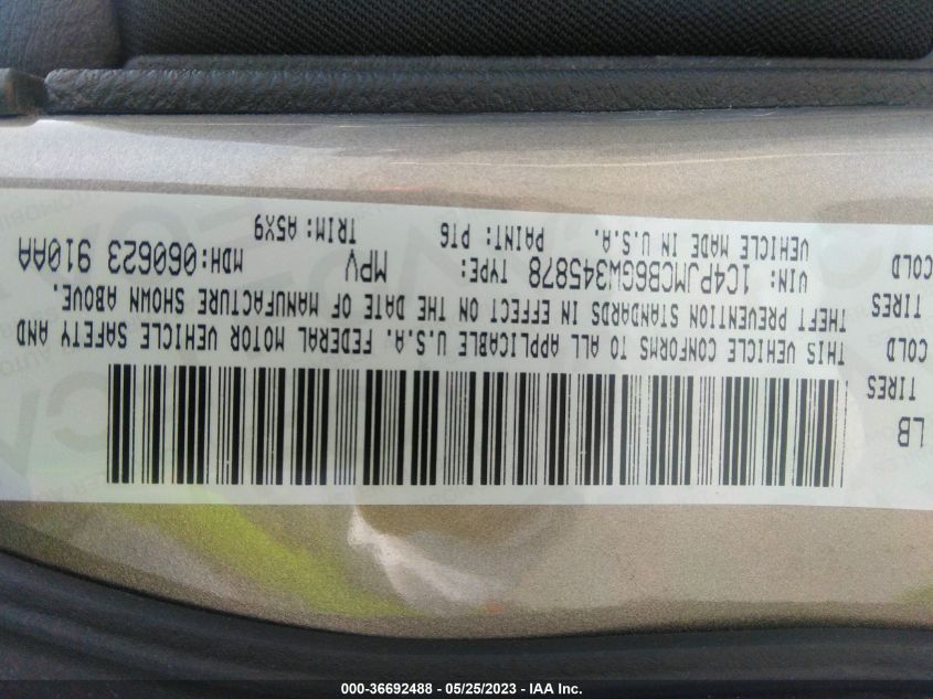 2016 JEEP CHEROKEE LATITUDE - 1C4PJMCB6GW345878