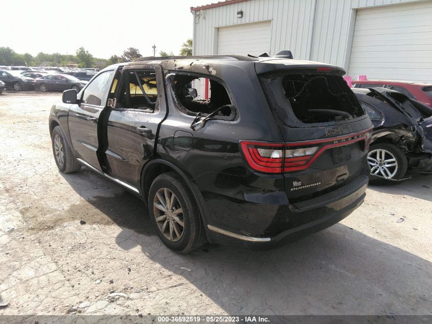2017 DODGE DURANGO SXT - 1C4RDHAG1HC724750