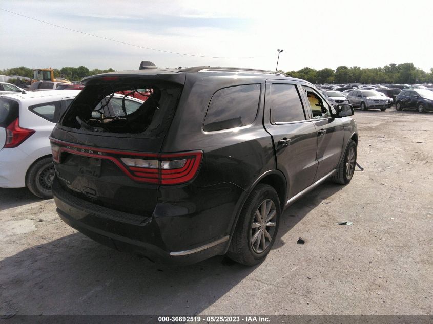2017 DODGE DURANGO SXT - 1C4RDHAG1HC724750