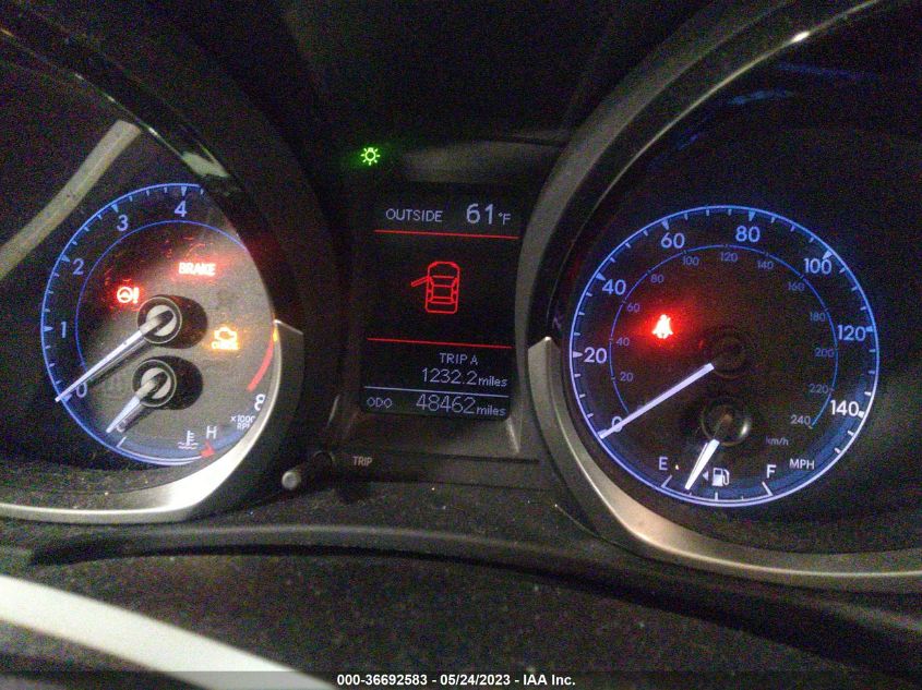 2015 TOYOTA COROLLA L/LE/S/S PLUS/LE PLUS - 2T1BURHE9FC452724