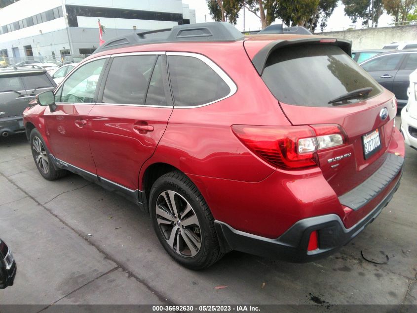 2018 SUBARU OUTBACK LIMITED - 4S4BSANC1J3201459