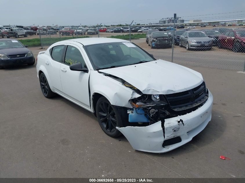 2014 DODGE AVENGER SE - 1C3CDZAB7EN111472