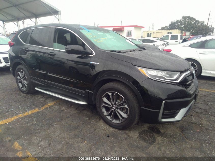 2020 HONDA CR-V HYBRID EX-L - 7FART6H88LE009907