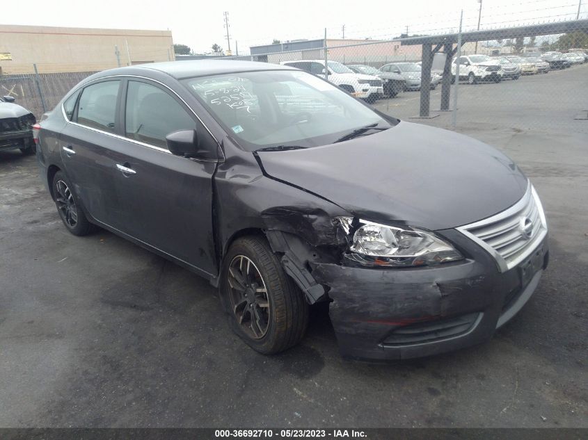 2015 NISSAN SENTRA SV - 3N1AB7AP7FY267236