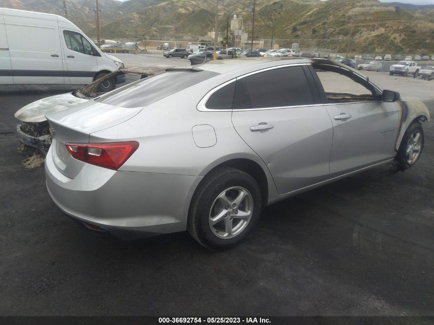 2018 CHEVROLET MALIBU LS - 1G1ZB5ST1JF142435