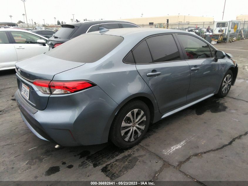 2021 TOYOTA COROLLA HYBRID LE - JTDEAMDE4MJ002835