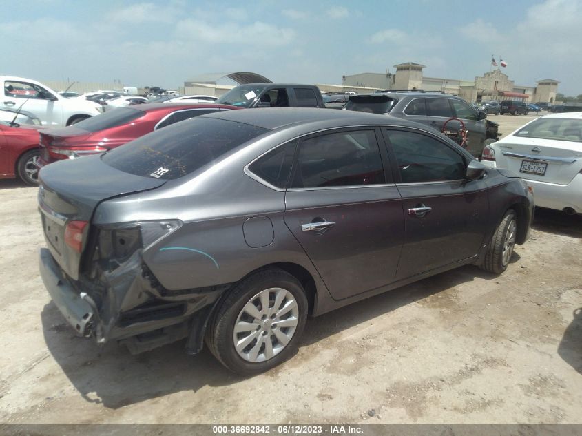 2016 NISSAN SENTRA S - 3N1AB7AP5GY234950