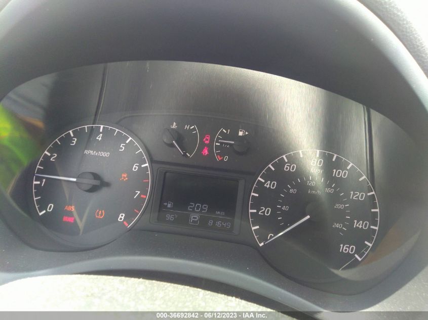 2016 NISSAN SENTRA S - 3N1AB7AP5GY234950