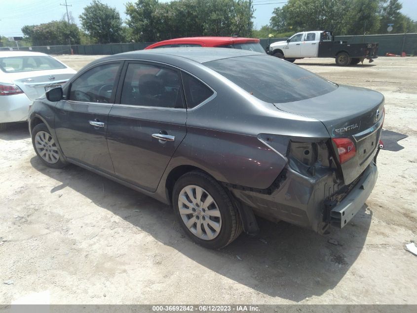 2016 NISSAN SENTRA S - 3N1AB7AP5GY234950