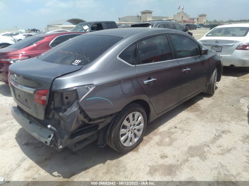 2016 NISSAN SENTRA S - 3N1AB7AP5GY234950
