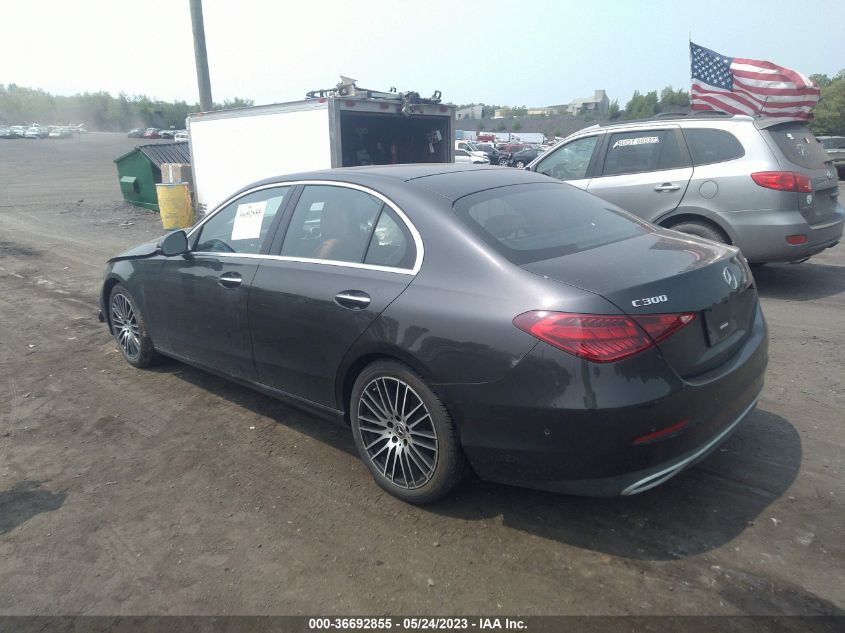 2022 MERCEDES-BENZ C-CLASS C 300 - W1KAF4HB1NR051466