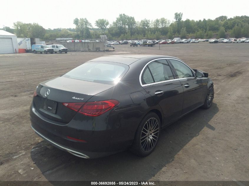 2022 MERCEDES-BENZ C-CLASS C 300 - W1KAF4HB1NR051466