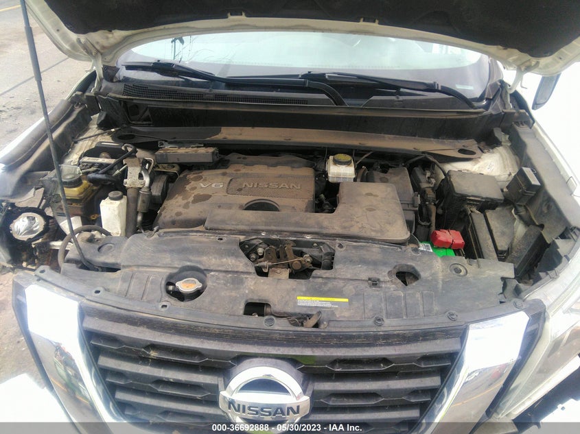 VIN 5N1DR2MM1HC619163 2017 NISSAN PATHFINDER SV