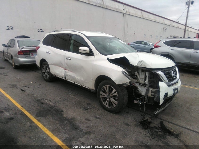 VIN 5N1DR2MM1HC619163 2017 NISSAN PATHFINDER SV
