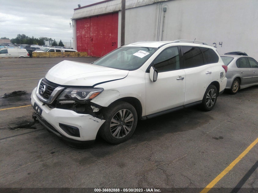 VIN 5N1DR2MM1HC619163 2017 NISSAN PATHFINDER SV
