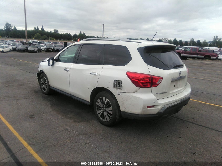 VIN 5N1DR2MM1HC619163 2017 NISSAN PATHFINDER SV
