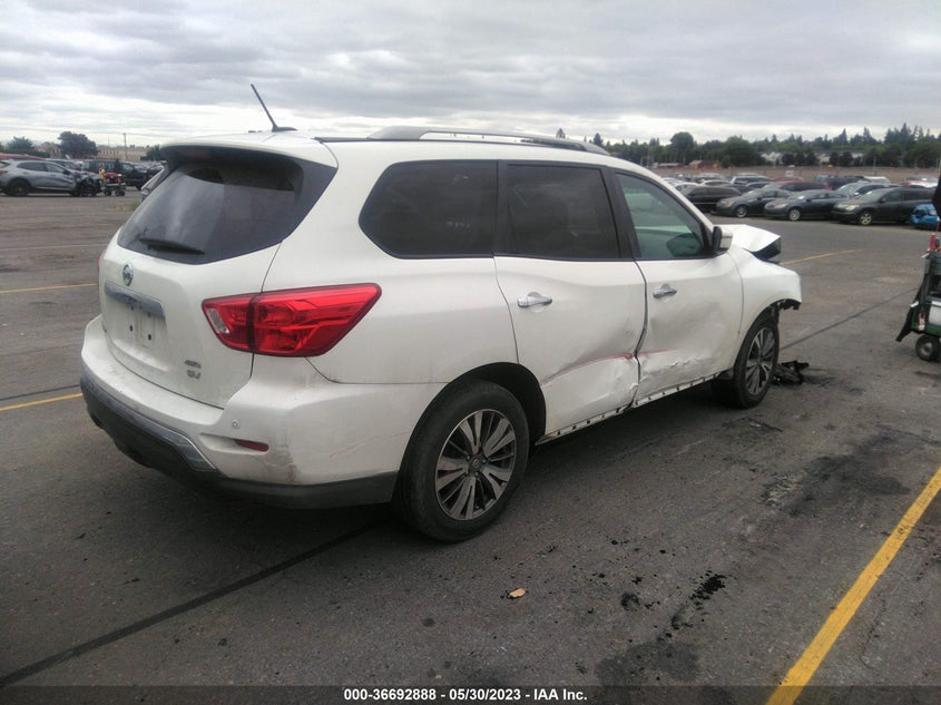 VIN 5N1DR2MM1HC619163 2017 NISSAN PATHFINDER SV