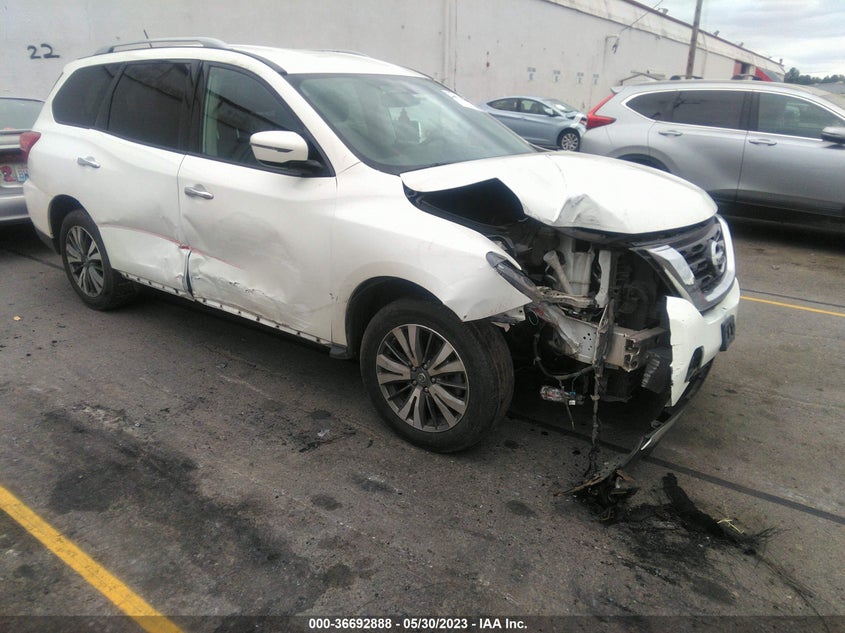 VIN 5N1DR2MM1HC619163 2017 NISSAN PATHFINDER SV