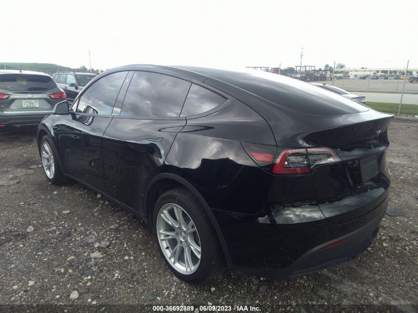 2022 TESLA MODEL Y - 7SAYGDEEXNF435145