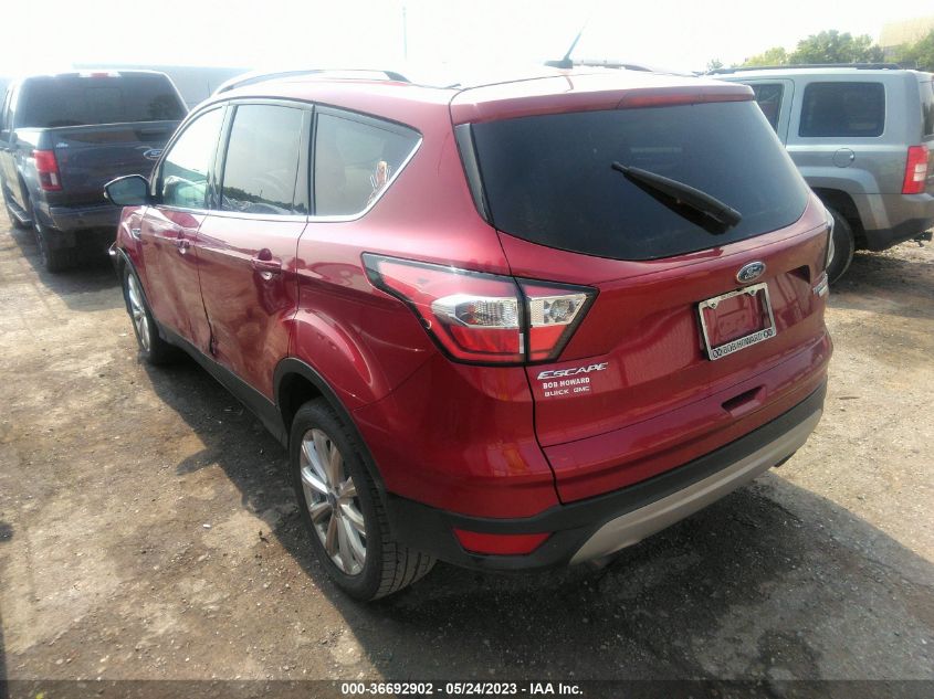 2017 FORD ESCAPE TITANIUM - 1FMCU0JD5HUD28078