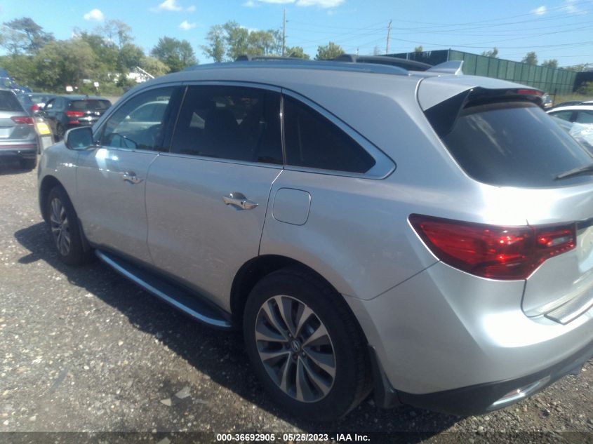 2014 ACURA MDX TECH PKG - 5FRYD4H43EB037069