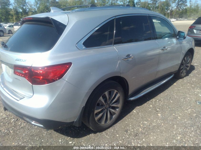2014 ACURA MDX TECH PKG - 5FRYD4H43EB037069