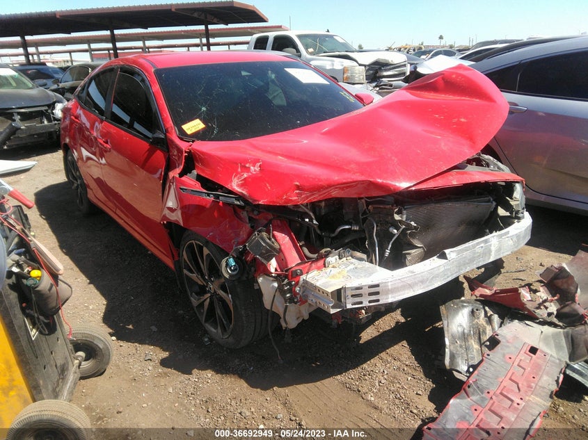 VIN 2HGFC2F82MH534579 2021 HONDA CIVIC SEDAN SPORT