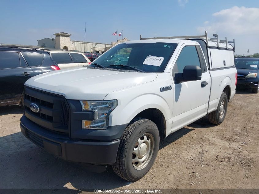 2016 FORD F-150 XL/XLT 1FTMF1C82GFC78736