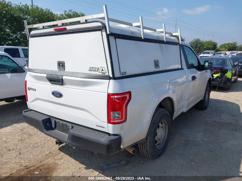 2016 FORD F-150 XL/XLT 1FTMF1C82GFC78736
