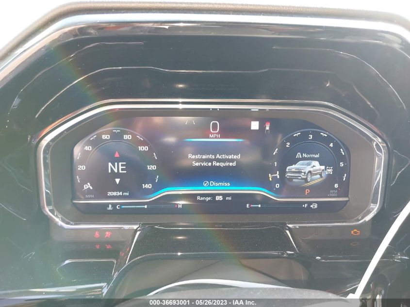 2022 CHEVROLET SILVERADO 1500 LTZ - 3GCUDGEDXNG614227