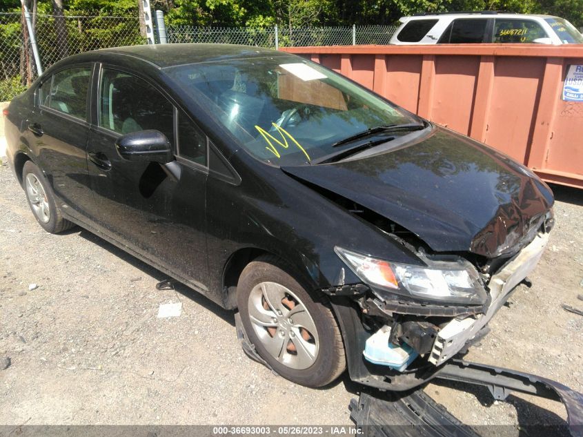 2014 HONDA CIVIC SEDAN LX - 19XFB2F59EE014075