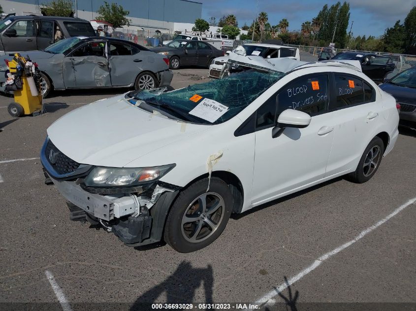 2015 HONDA CIVIC SEDAN SE - 19XFB2F74FE707798